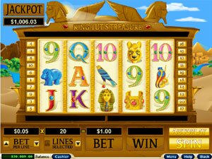 King Tut RTG Slot game