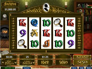 Sherlock Holmes RTG Slot game